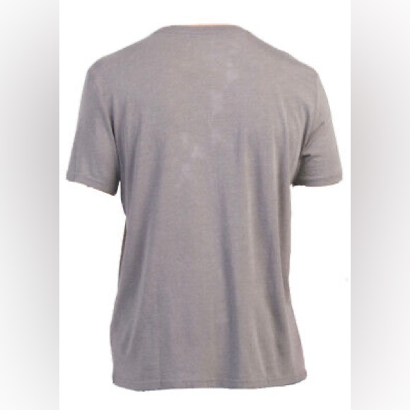 Lucky Brand Short Sleeve Crew Neck Graphic Garment Washed Distressed T Shirt - Picture 2 of 7